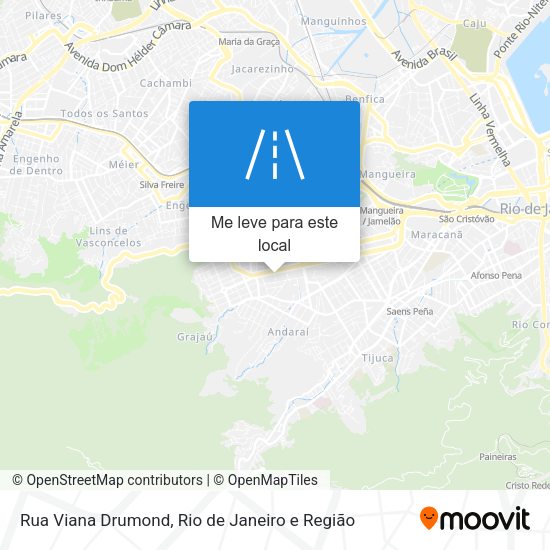 Rua Viana Drumond mapa