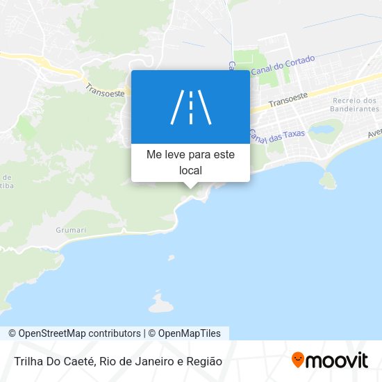 Trilha Do Caeté mapa