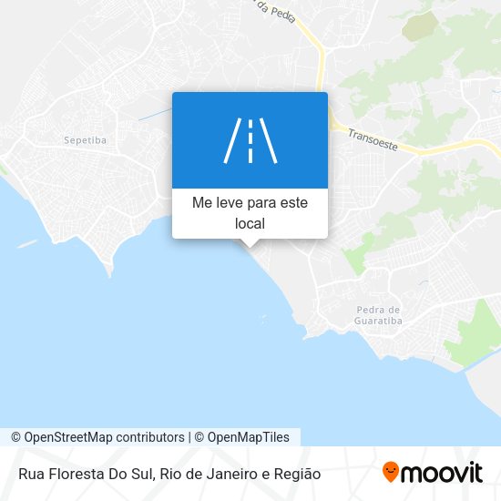 Rua Floresta Do Sul mapa