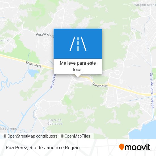 Rua Perez mapa