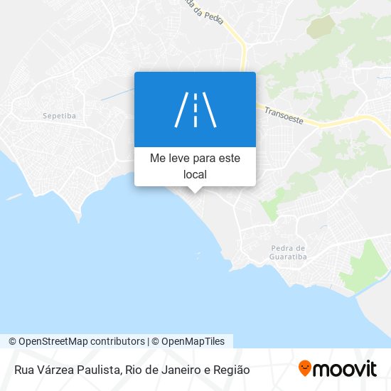 Rua Várzea Paulista mapa