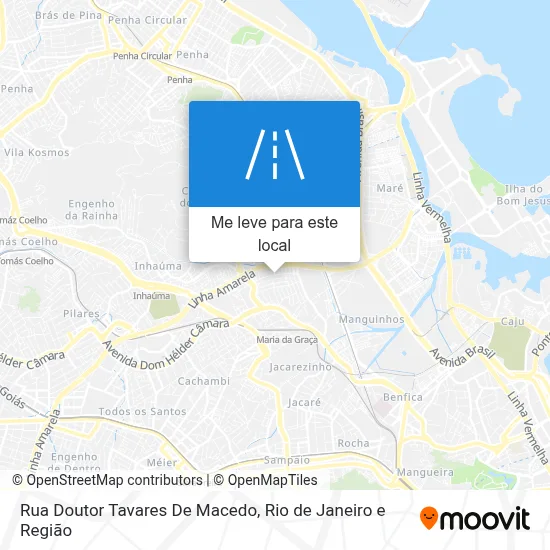 Rua Doutor Tavares De Macedo mapa