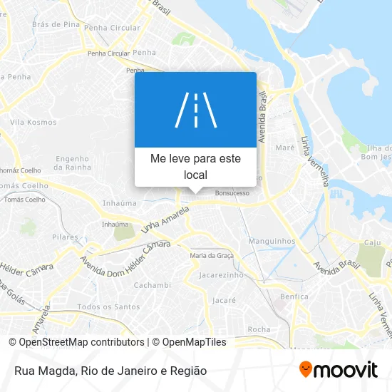 Rua Magda mapa