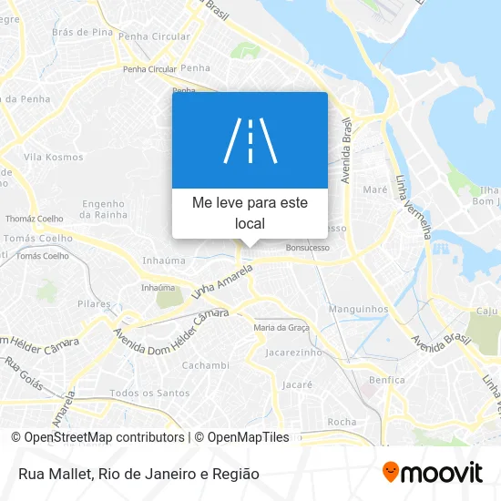 Rua Mallet mapa
