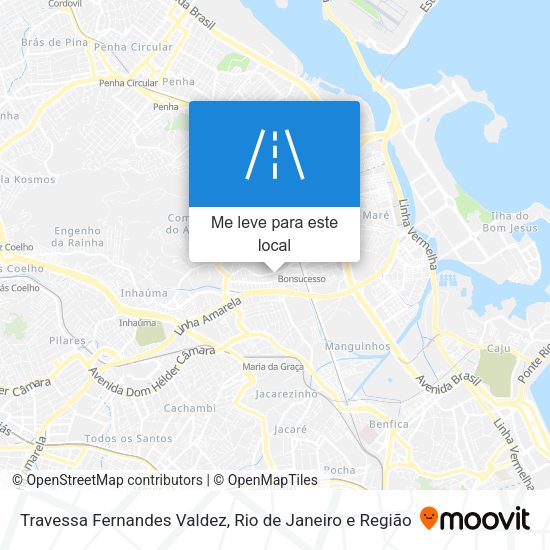 Travessa Fernandes Valdez mapa