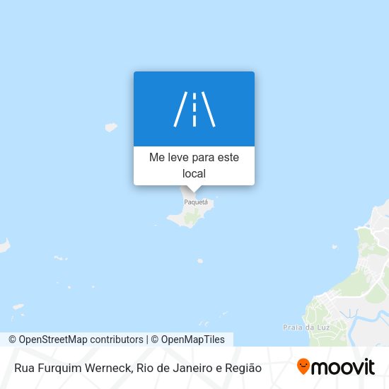 Rua Furquim Werneck mapa