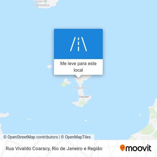 Rua Vivaldo Coaracy mapa