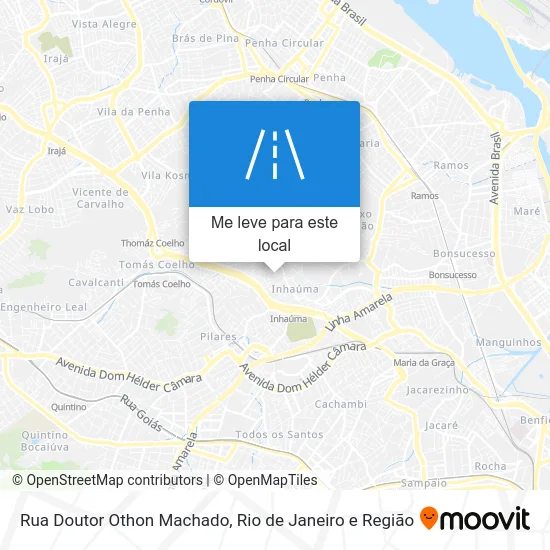 Rua Doutor Othon Machado mapa