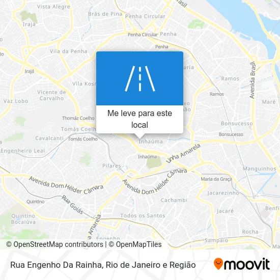 Rua Engenho Da Rainha mapa