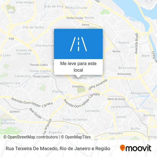 Rua Teixeira De Macedo mapa