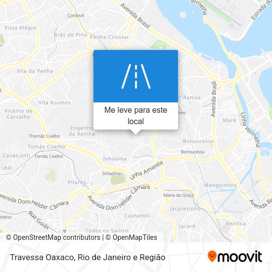 Travessa Oaxaco mapa