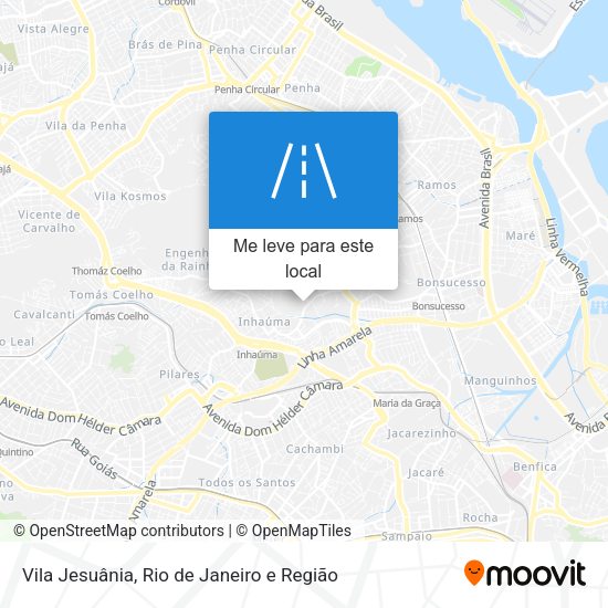 Vila Jesuânia mapa