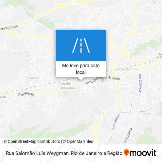 Rua Salomão Luís Weygman mapa