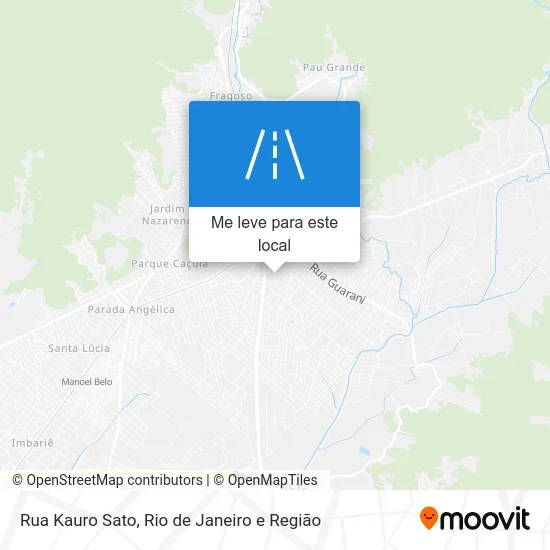 Rua Kauro Sato mapa