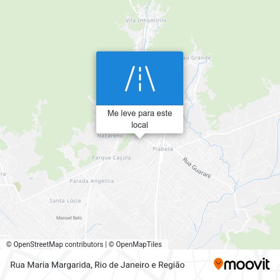 Rua Maria Margarida mapa