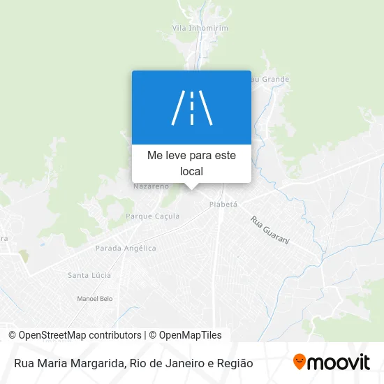 Rua Maria Margarida mapa