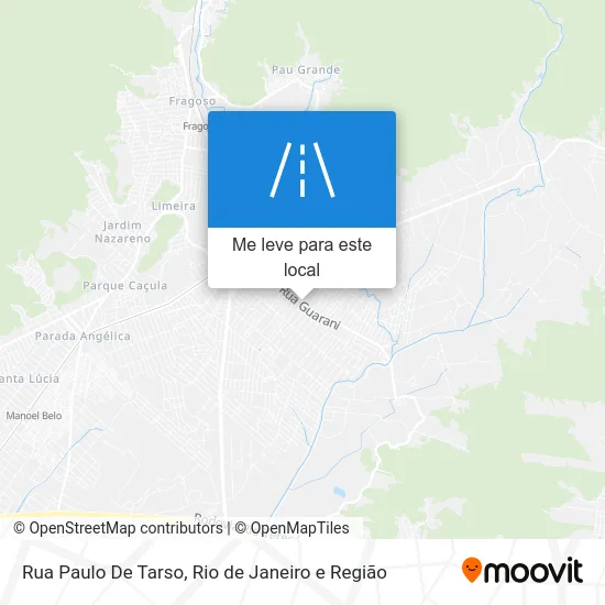 Rua Paulo De Tarso mapa