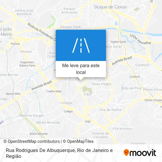 Rua Rodrigues De Albuquerque mapa