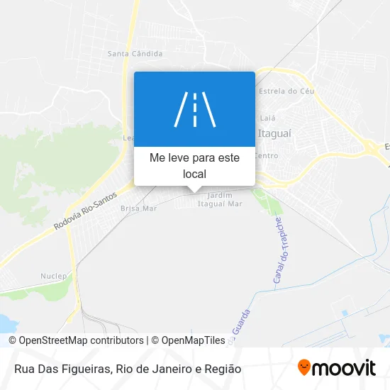 Rua Das Figueiras mapa