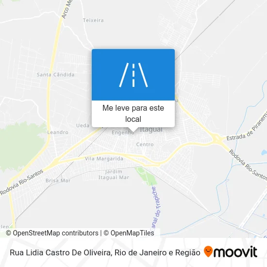 Rua Lidia Castro De Oliveira mapa