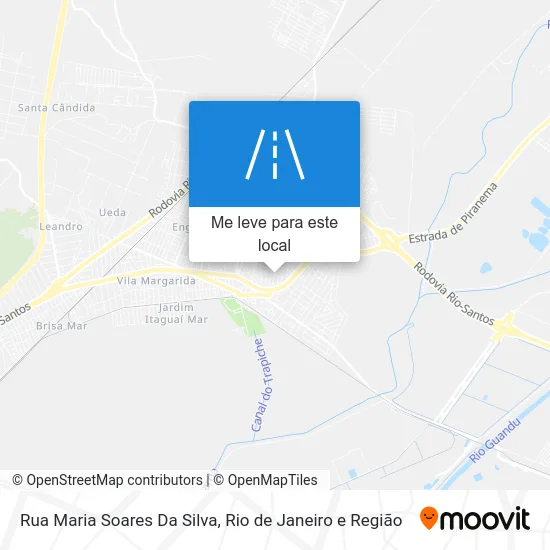 Rua Maria Soares Da Silva mapa