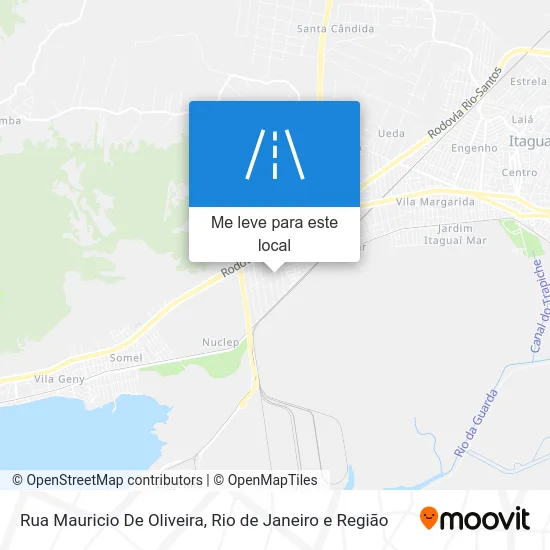 Rua Mauricio De Oliveira mapa