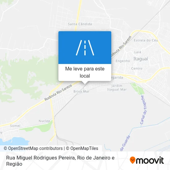 Rua Miguel Rodrigues Pereira mapa