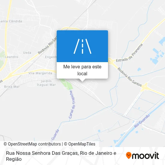 Rua Nossa Senhora Das Graças mapa