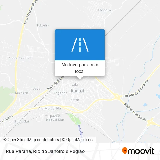 Rua Parana mapa