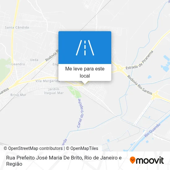 Rua Prefeito José Maria De Brito mapa