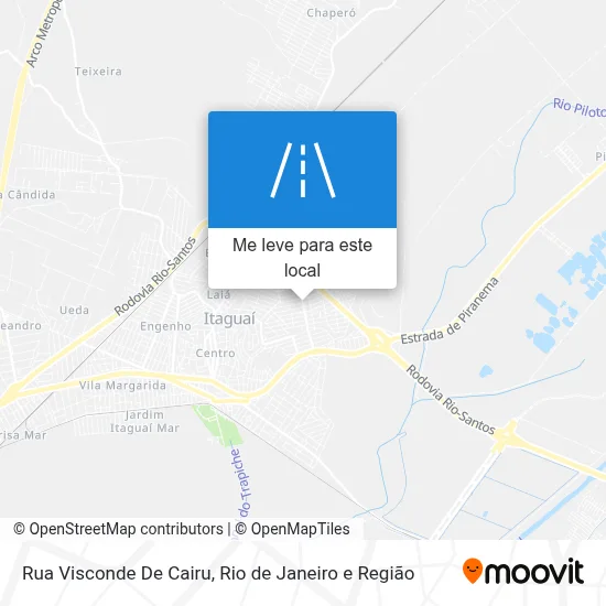 Rua Visconde De Cairu mapa