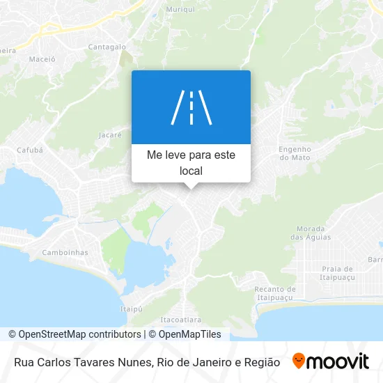 Rua Carlos Tavares Nunes mapa