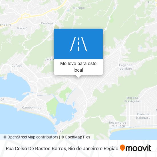 Rua Celso De Bastos Barros mapa