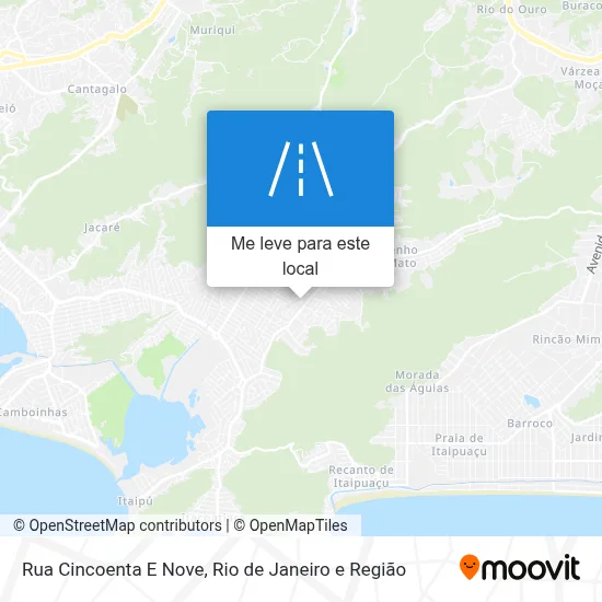 Rua Cincoenta E Nove mapa