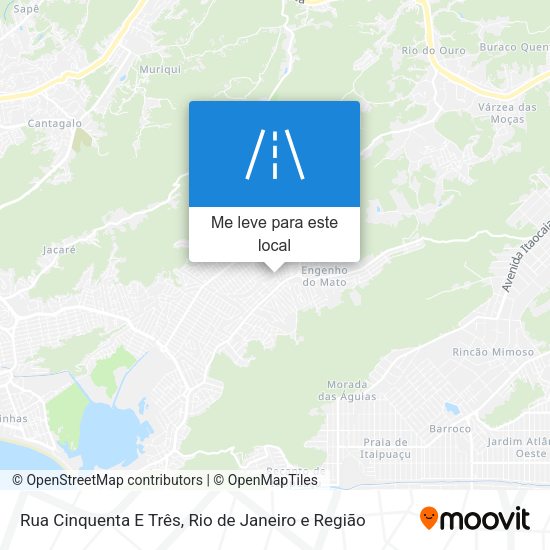 Rua Cinquenta E Três mapa