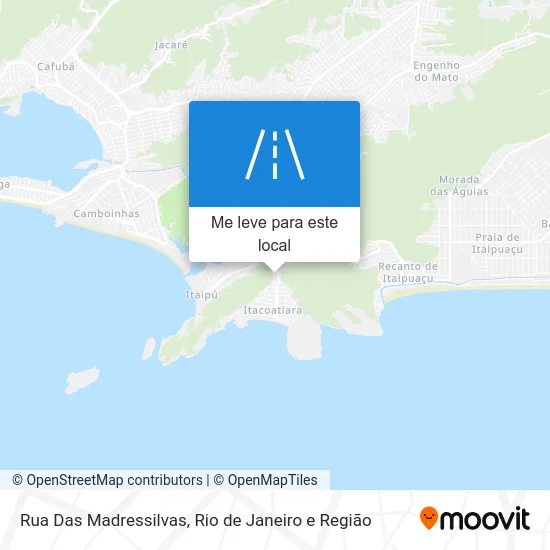 Rua Das Madressilvas mapa