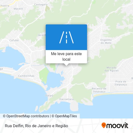 Rua Delfin mapa