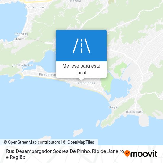 Rua Desembargador Soares De Pinho mapa