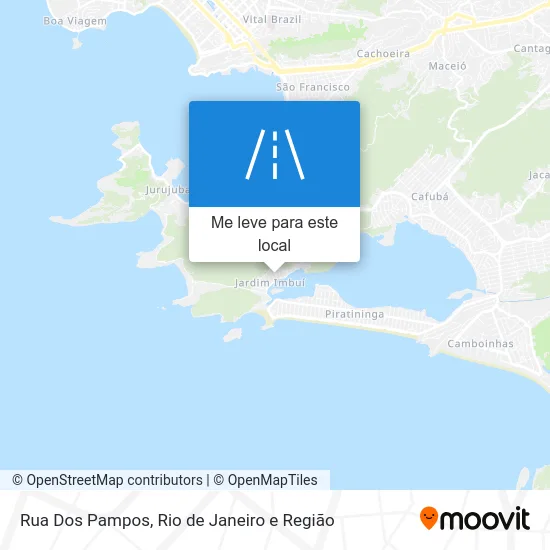 Rua Dos Pampos mapa