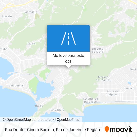Rua Doutor Cicero Barreto mapa