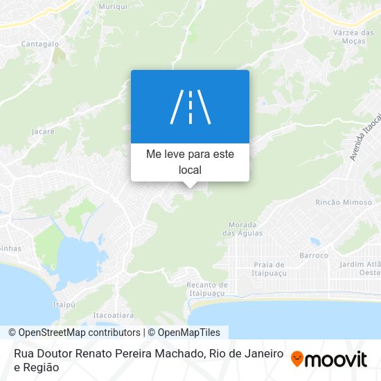 Rua Doutor Renato Pereira Machado mapa