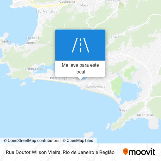 Rua Doutor Wilson Vieira mapa