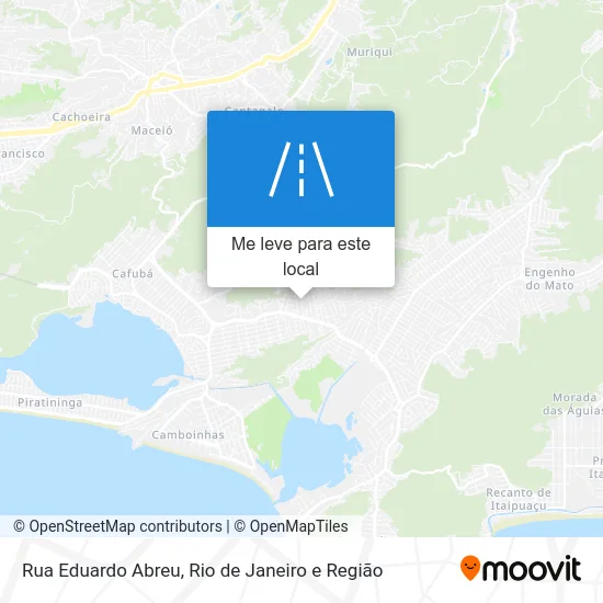 Rua Eduardo Abreu mapa