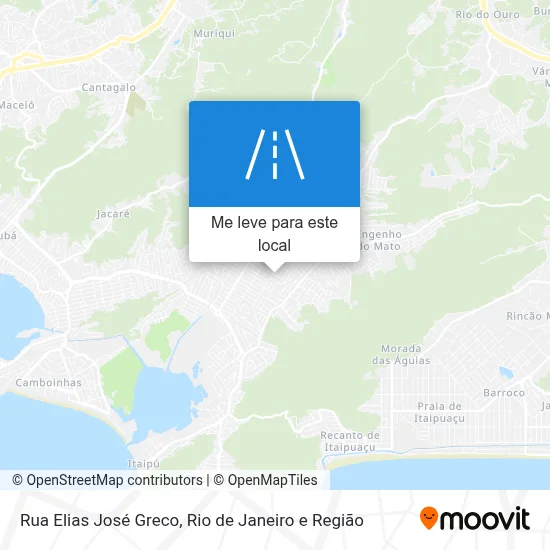 Rua Elias José Greco mapa