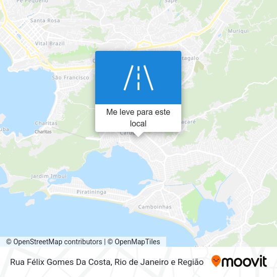 Rua Félix Gomes Da Costa mapa