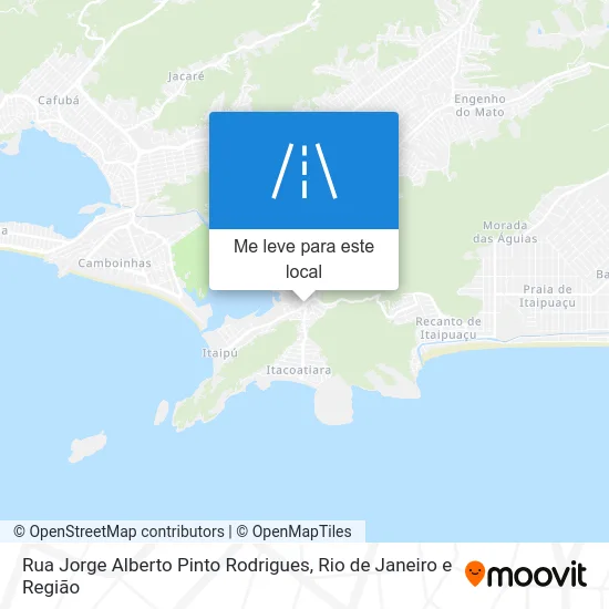 Rua Jorge Alberto Pinto Rodrigues mapa