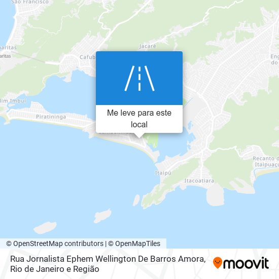 Rua Jornalista Ephem Wellington De Barros Amora mapa