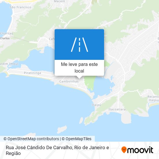 Rua José Cândido De Carvalho mapa