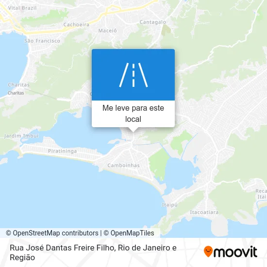 Rua José Dantas Freire Filho mapa