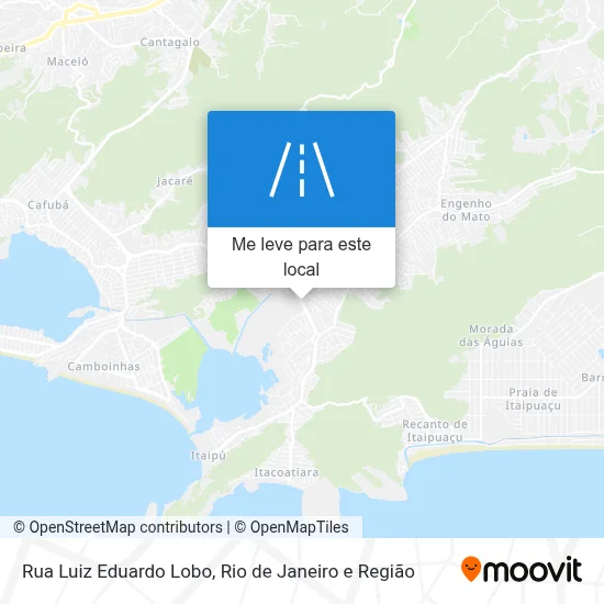 Rua Luiz Eduardo Lobo mapa